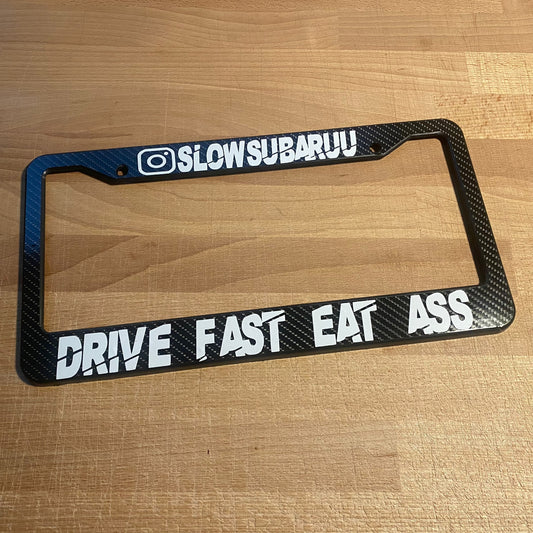 Carbon Wrapped Plate Frame